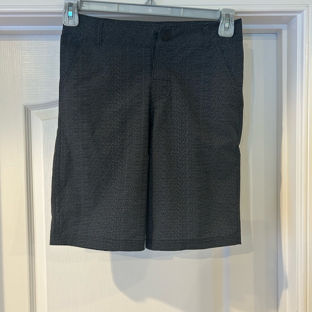 Art Class Kid’s Charcoal Textured Flat Front Shorts